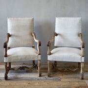 French Louis XIV Armchairs (Pair) gallery detail image