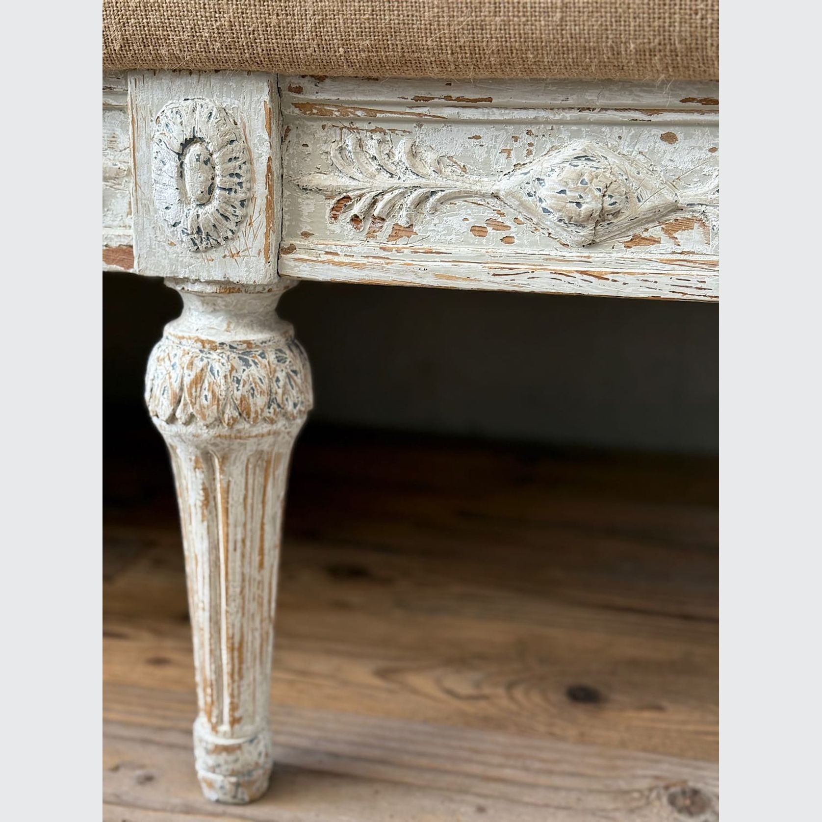 Antique Swedish Gustavian Sofa gallery detail image