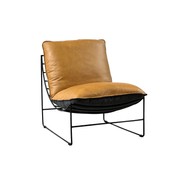 Leonardo Leather Lounge Chair gallery detail image