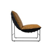 Leonardo Leather Lounge Chair gallery detail image