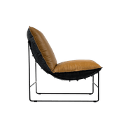 Leonardo Leather Lounge Chair gallery detail image