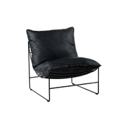 Leonardo Leather Lounge Chair gallery detail image