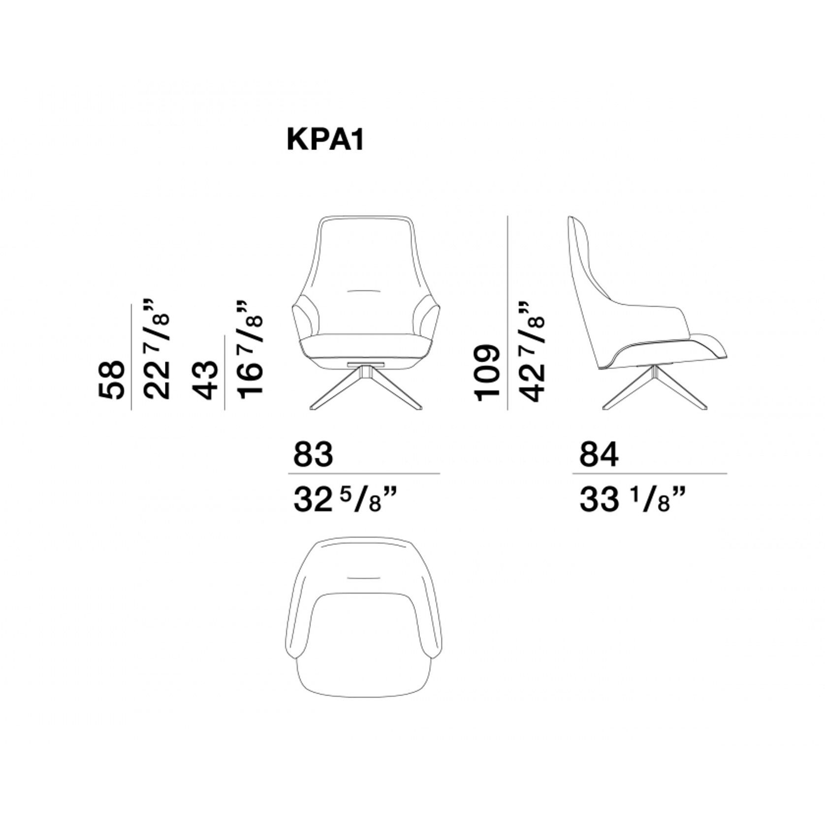Kensington Armchair by Molteni&C gallery detail image