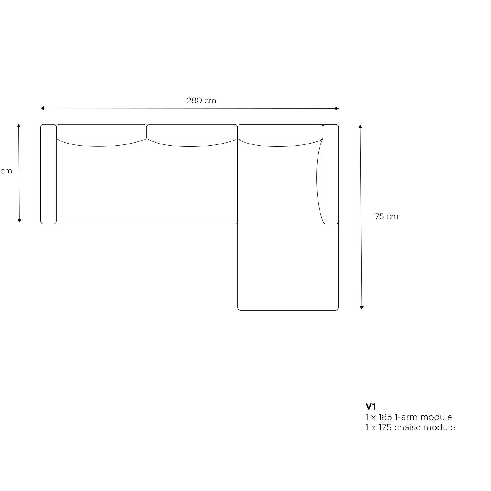 Department Chaise Sofa gallery detail image