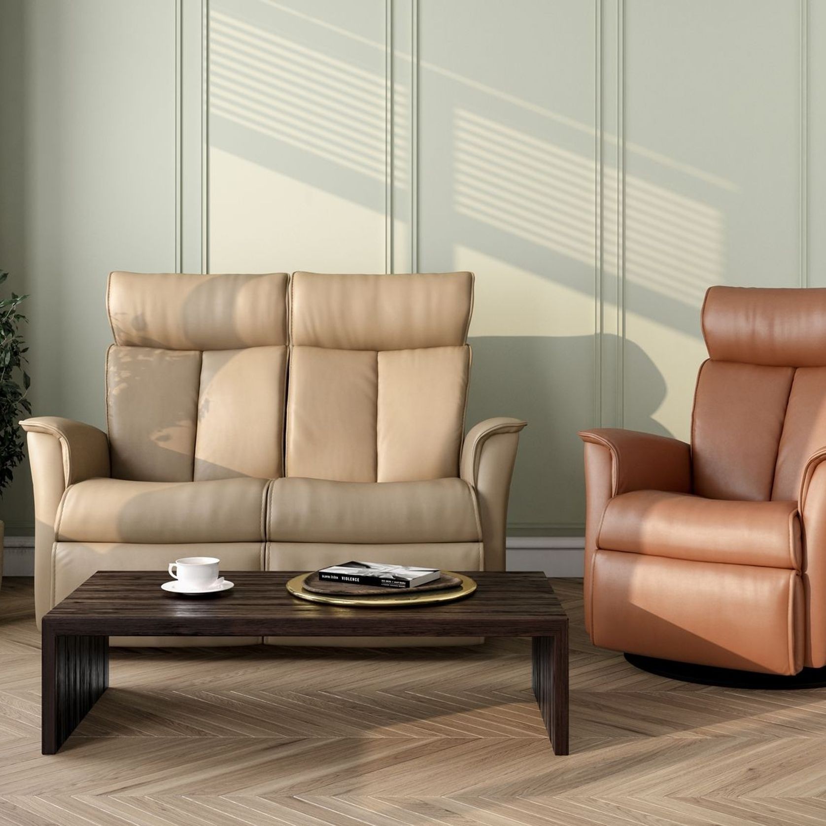 Duke Home Theater Reclining Sofa gallery detail image