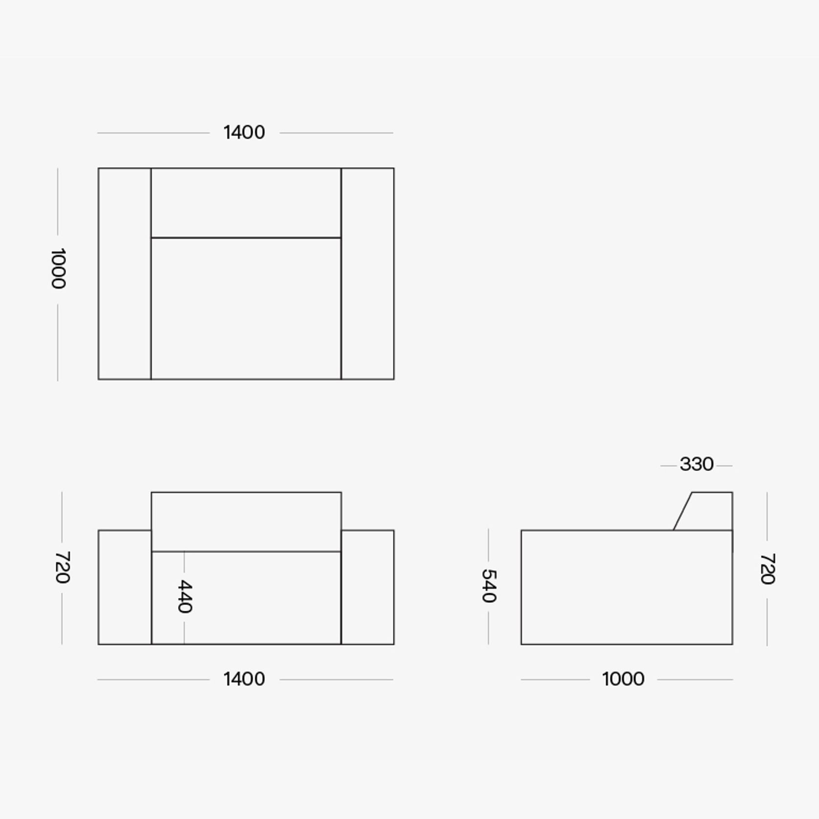 Rufus Lounge Chair gallery detail image