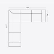 Rufus Feather Sofa gallery detail image