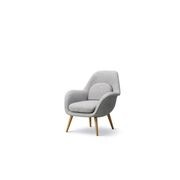 Swoon Lounge Chair Petit Wood base by Fredericia gallery detail image