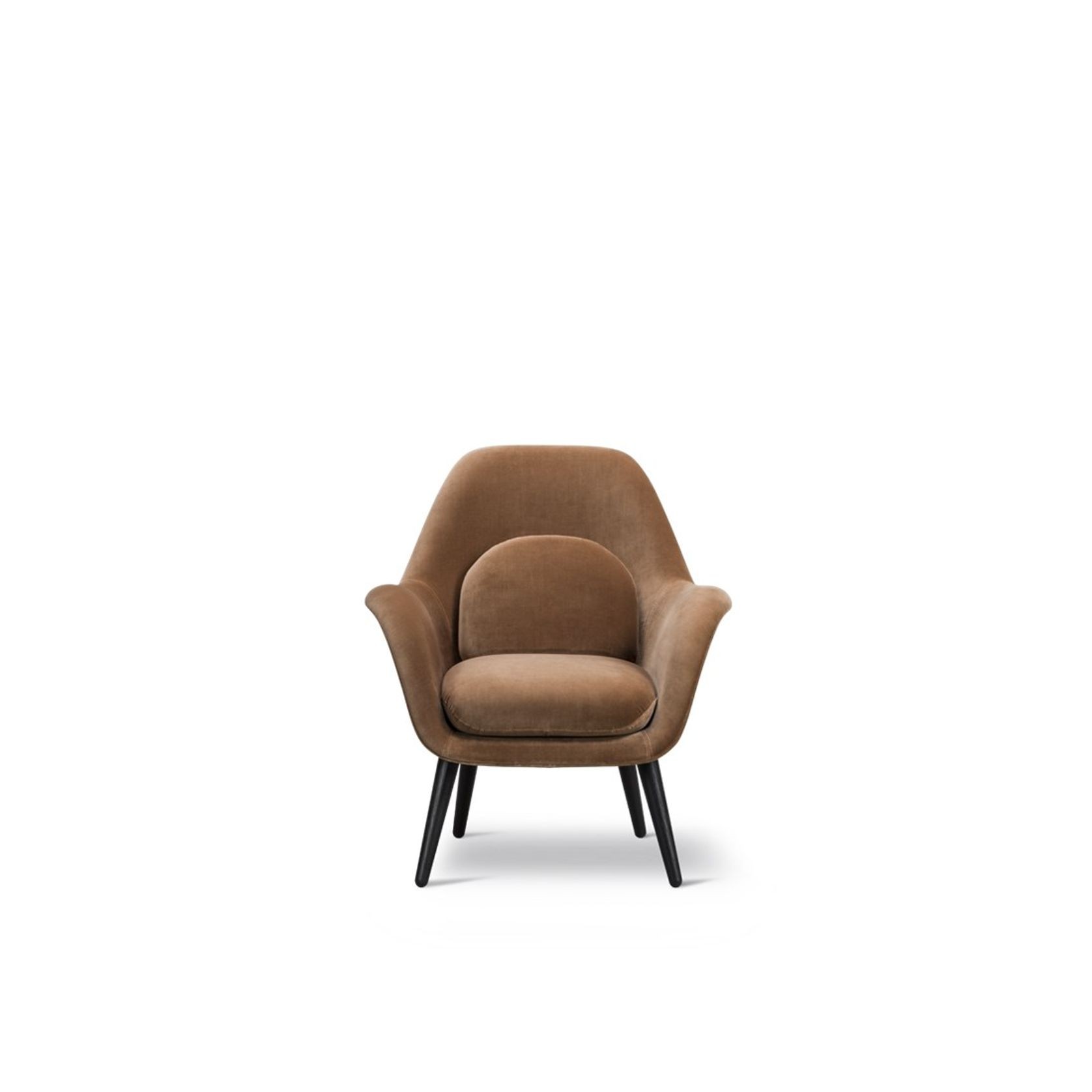 Swoon Lounge Chair Petit Wood base by Fredericia gallery detail image