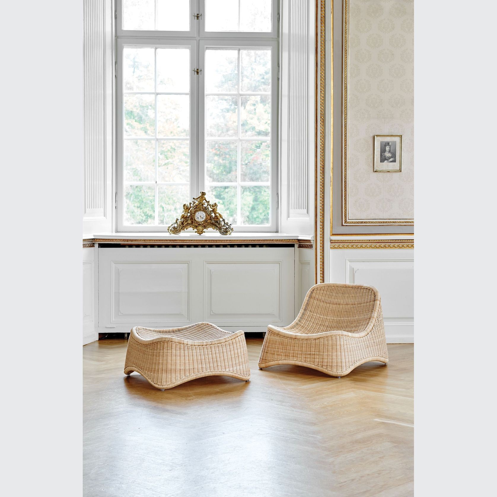 SIKA Chill Chair & Footstool gallery detail image