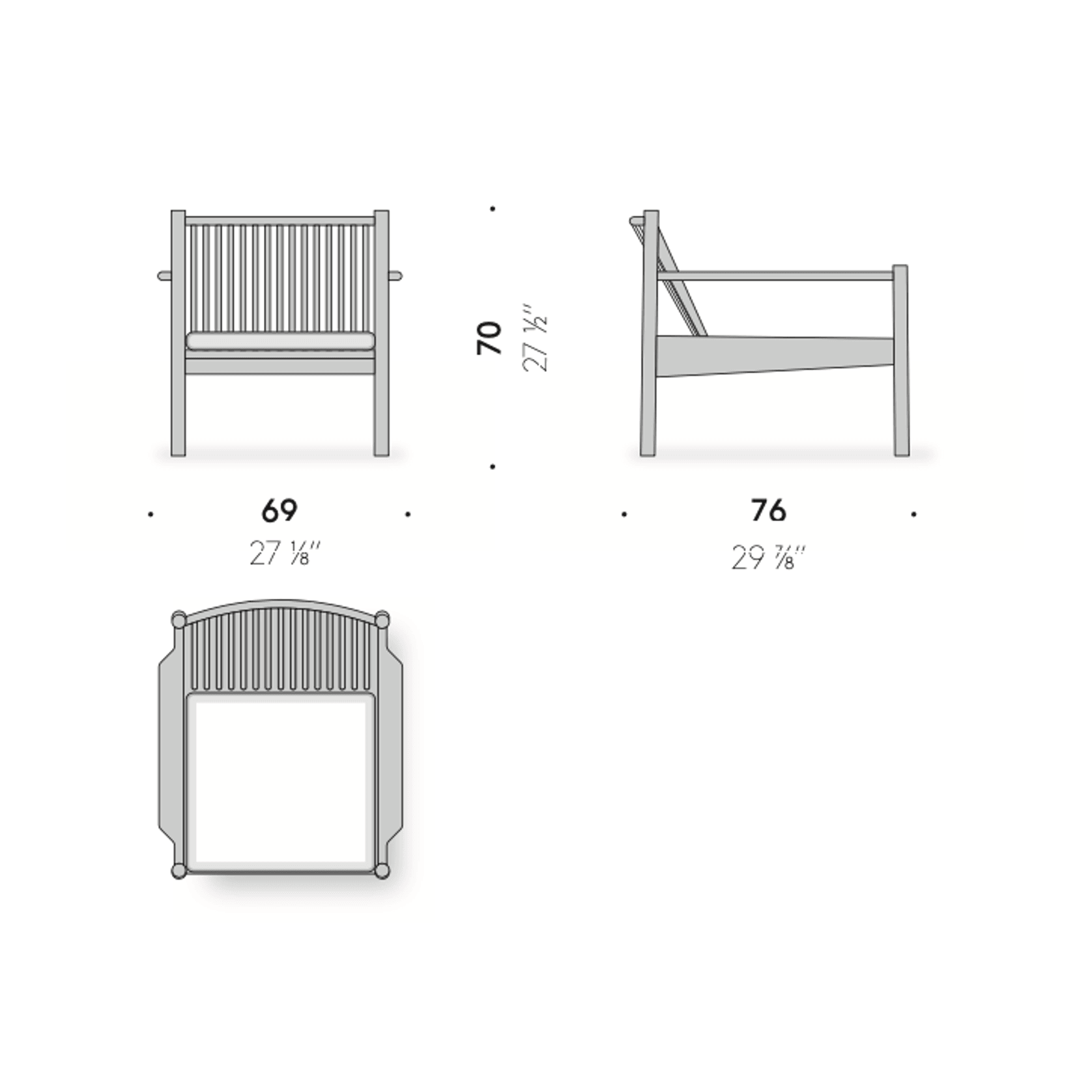 Ava Armchair by DePadova gallery detail image