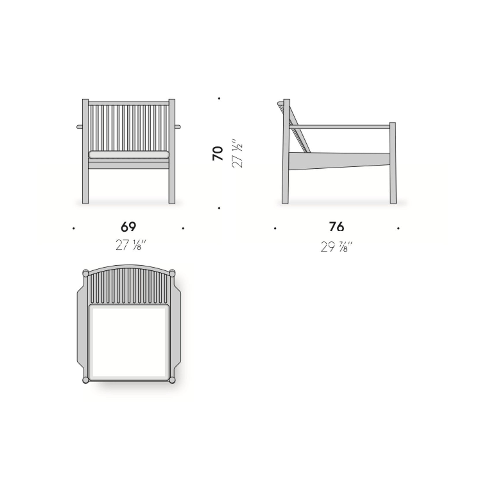 Ava Armchair by DePadova gallery detail image