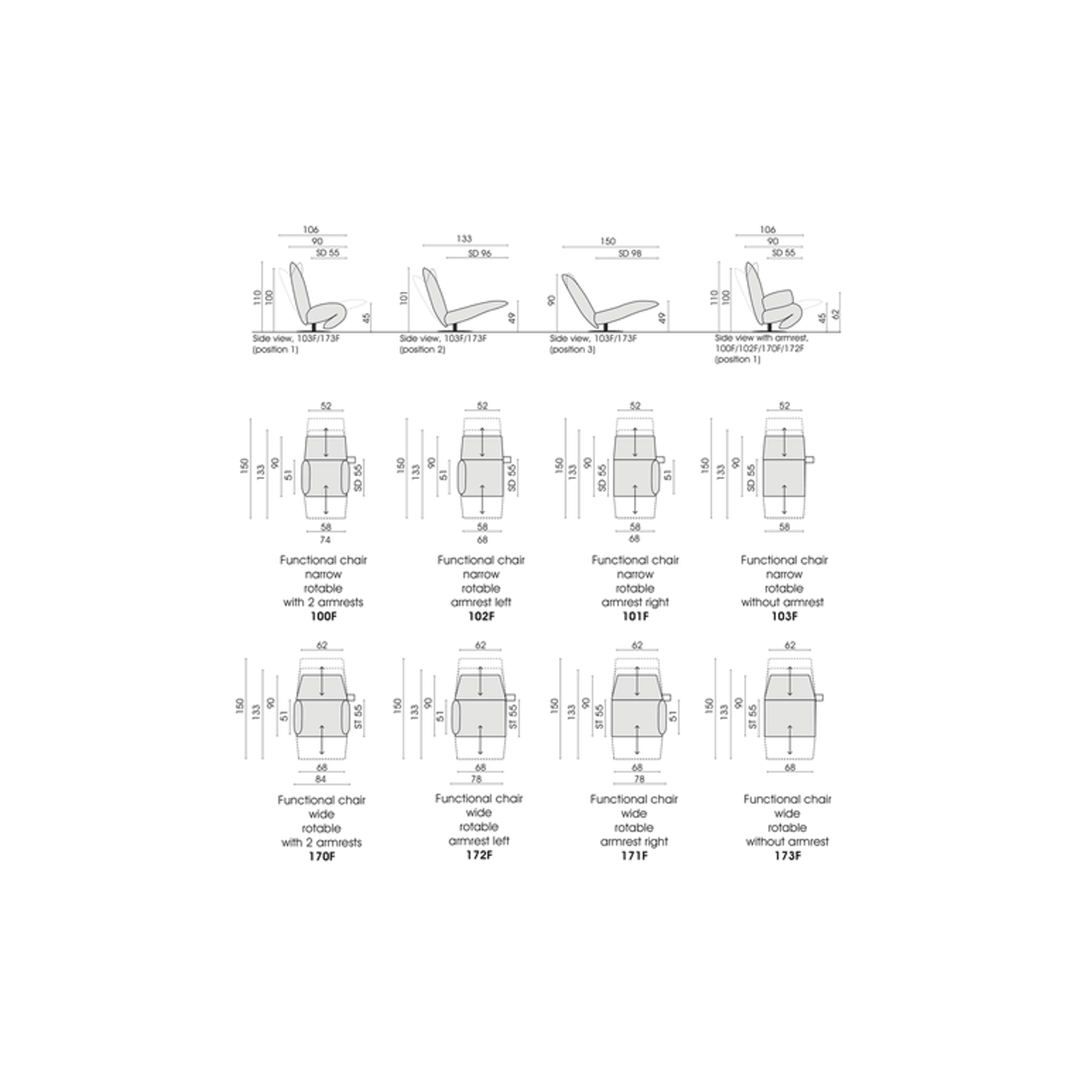 Baboo Reclining Armchair gallery detail image