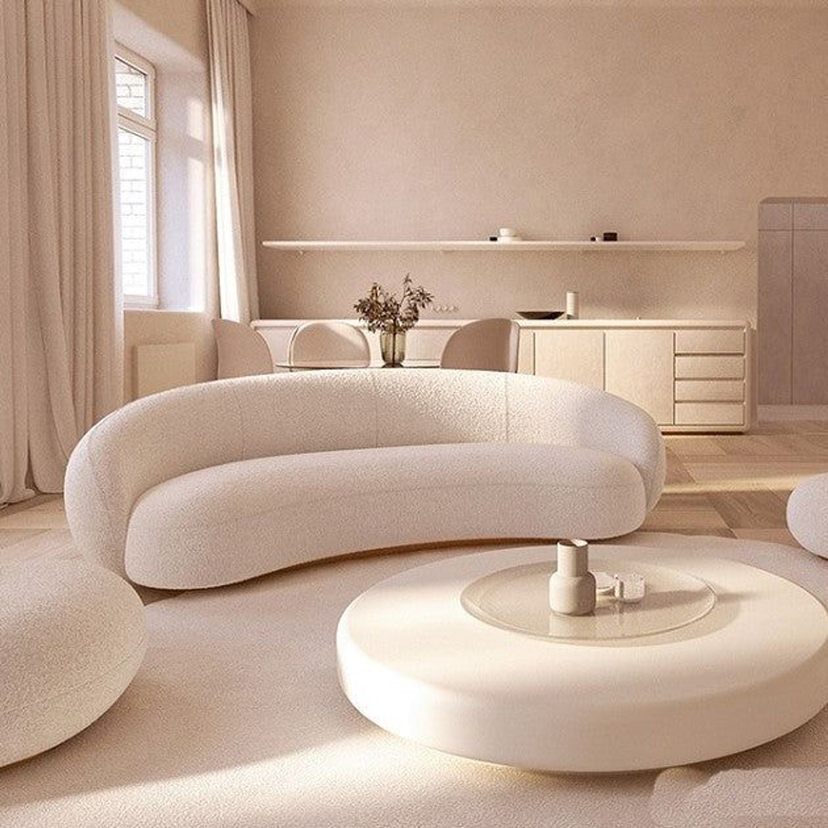 Curv Fabric Sofa gallery detail image