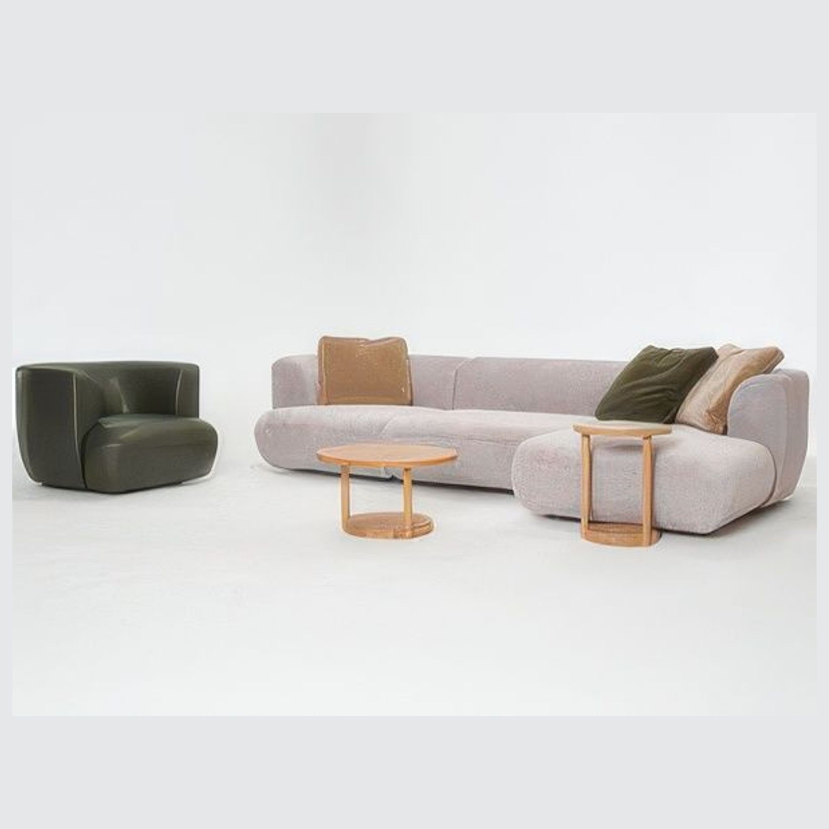 Sophie Swivel Lounge Chair gallery detail image