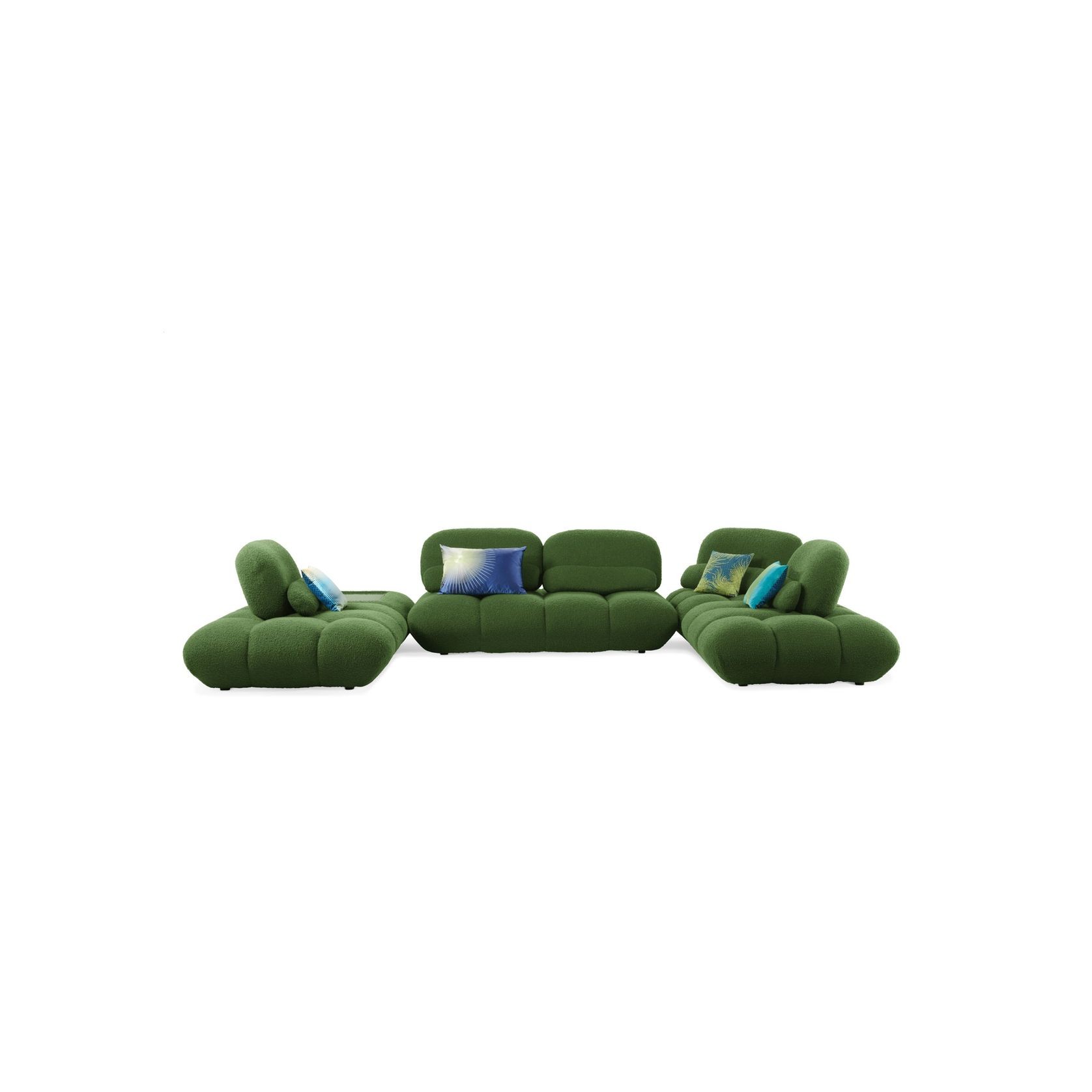 Script U-shaped modular sofa - left gallery detail image