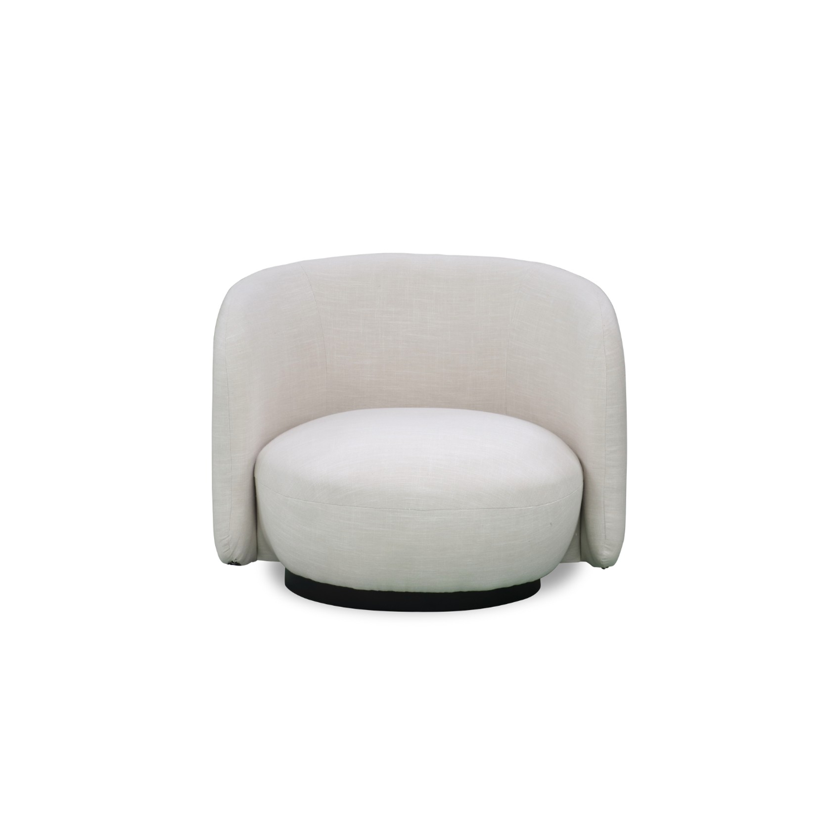 FORM SWIVEL CHAIR- LINEN gallery detail image
