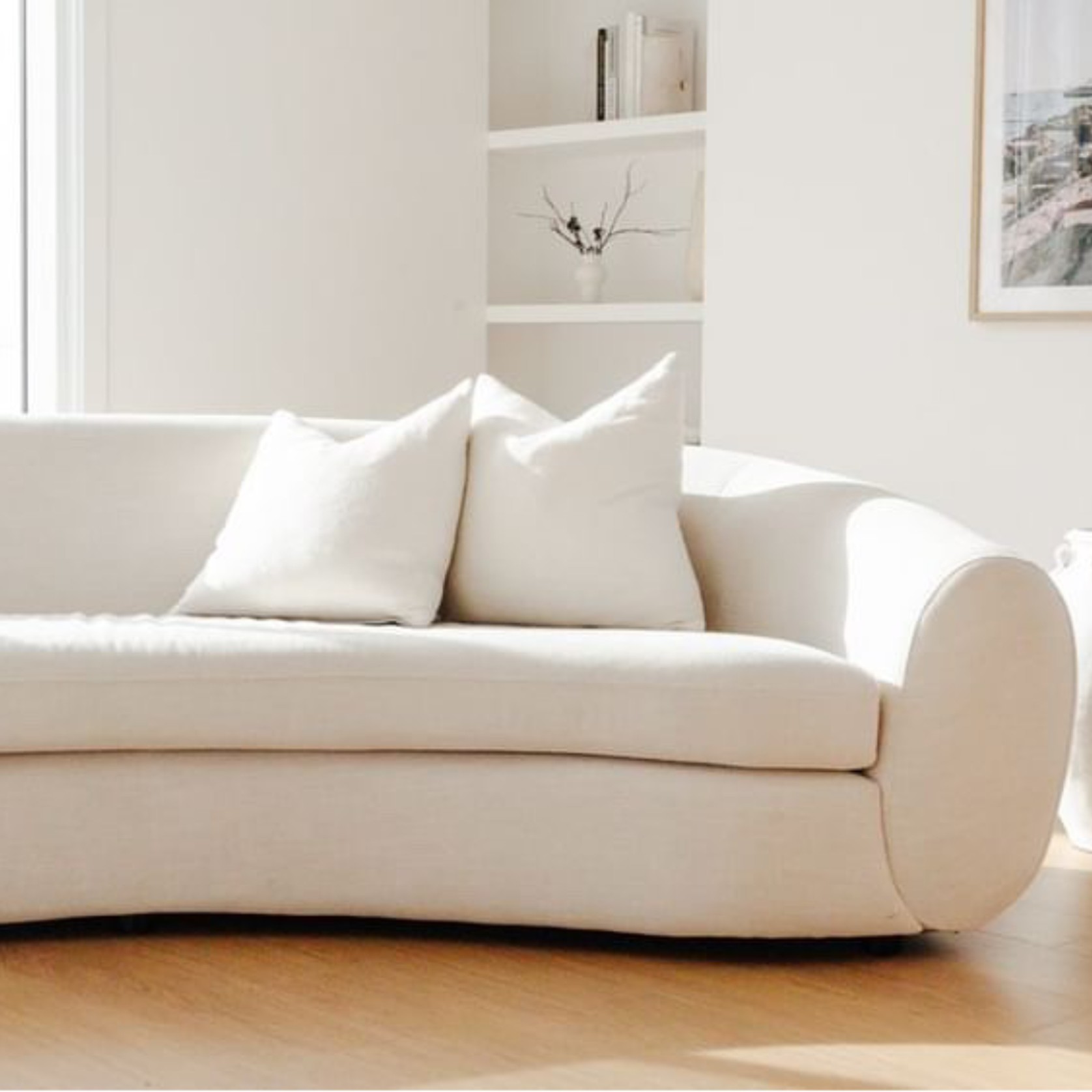 Gwen Sofa - Linen Blend gallery detail image