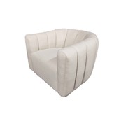 Channelled Swivel Armchair gallery detail image