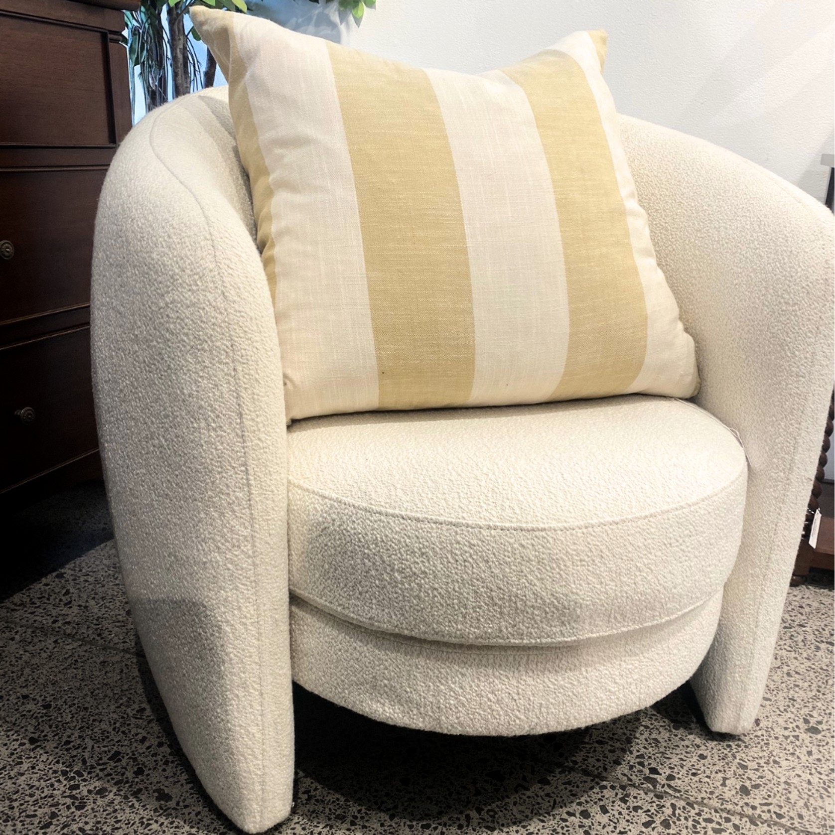 Boucle Wrap Chair gallery detail image
