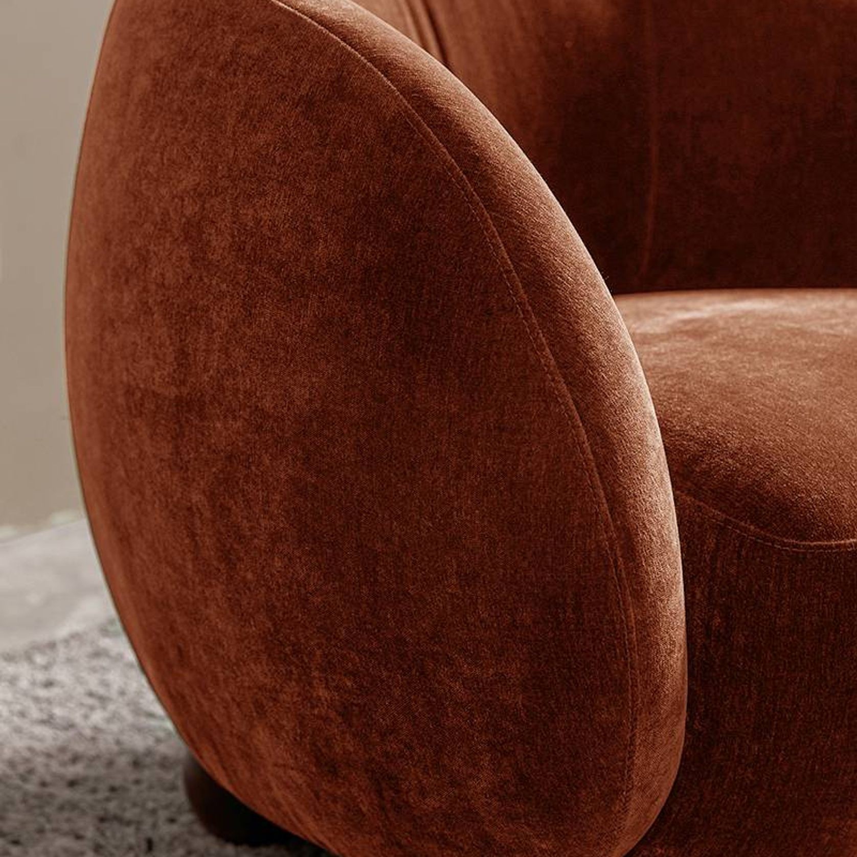 Napa Accent Chair | Rust gallery detail image