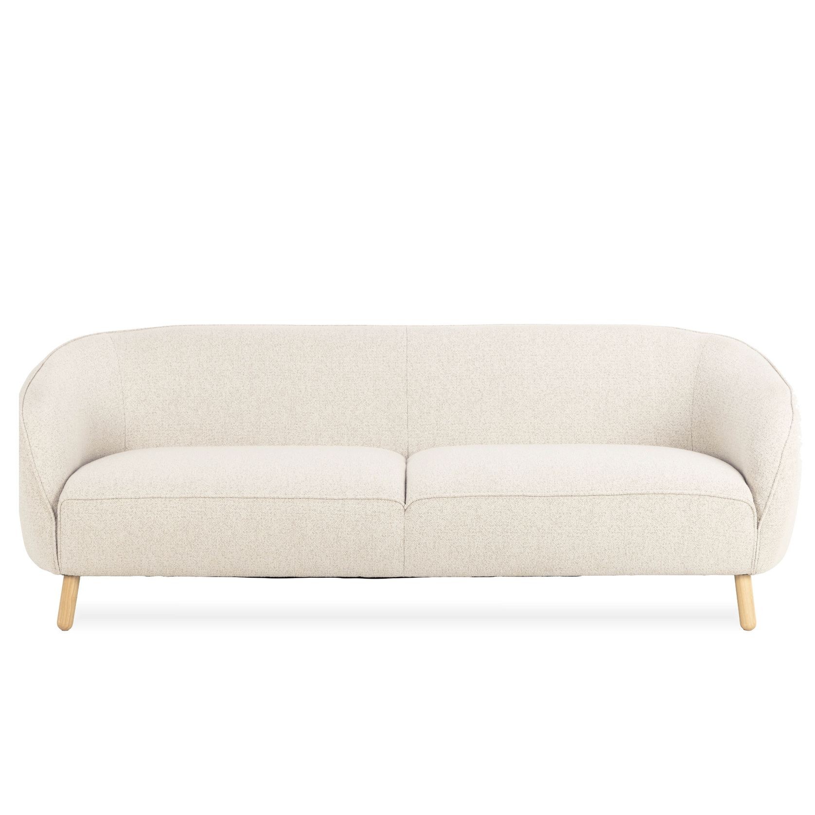 Willow 3 Seat Sofa - Ivory Cream gallery detail image