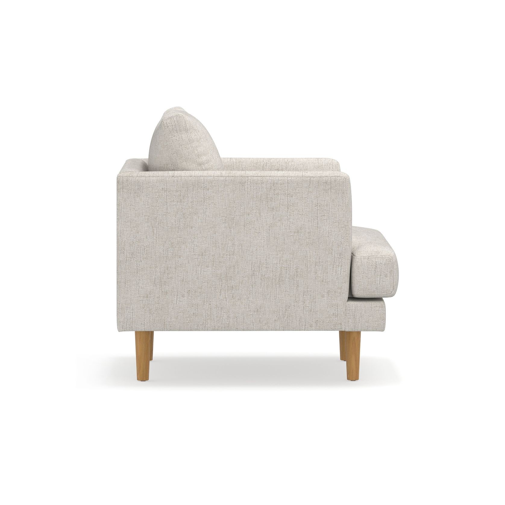 Jaspa Sofa Armchair | Biscuit Linen gallery detail image