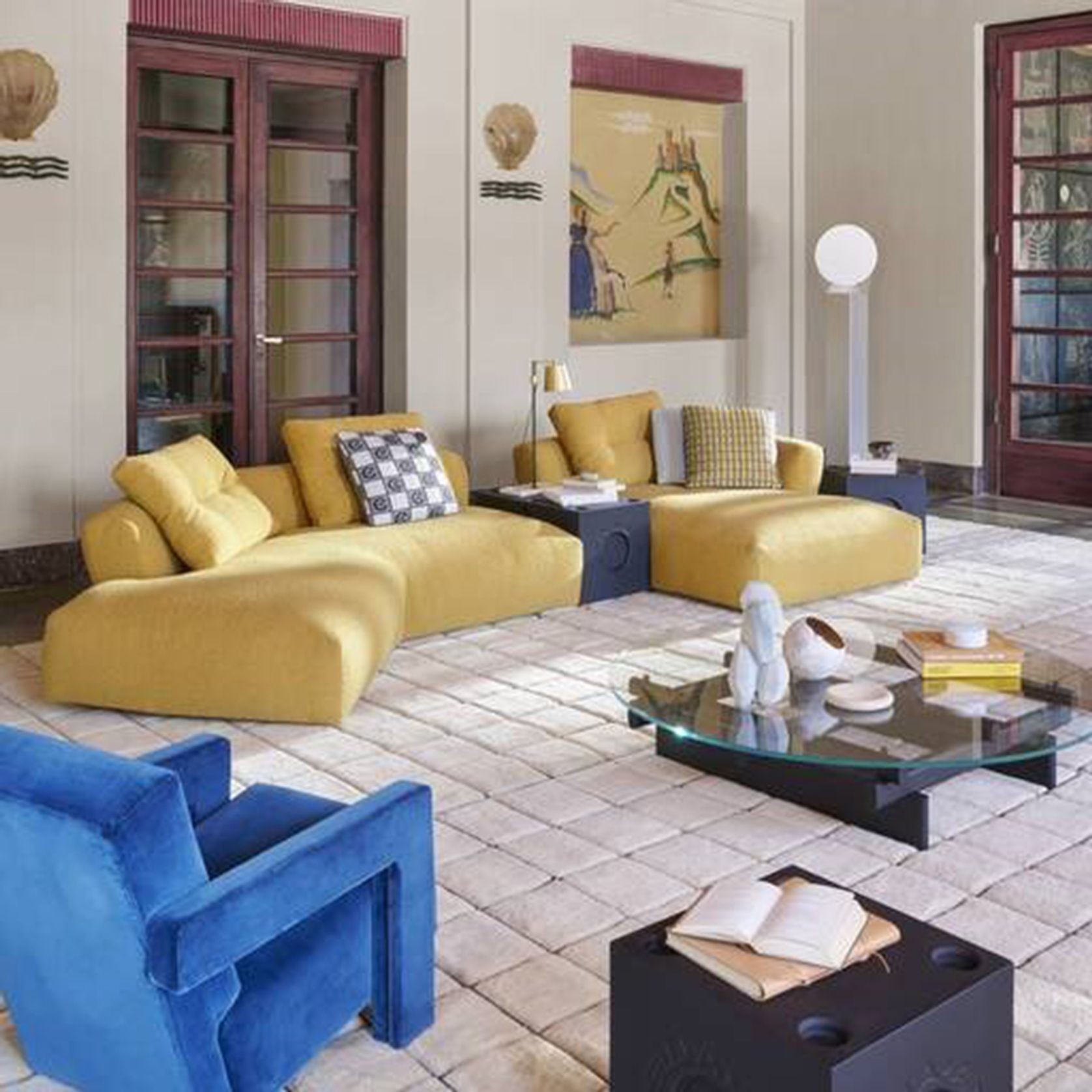 Sengu Bold Sofa by Cassina gallery detail image