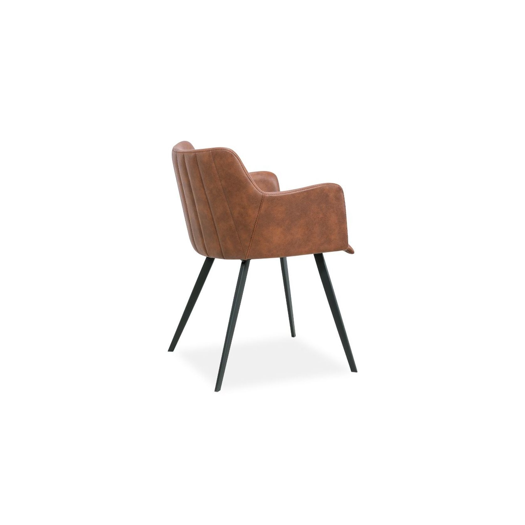 Andorra Arm Chair Vintage Tan Seat gallery detail image