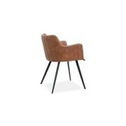 Andorra Arm Chair Vintage Tan Seat gallery detail image