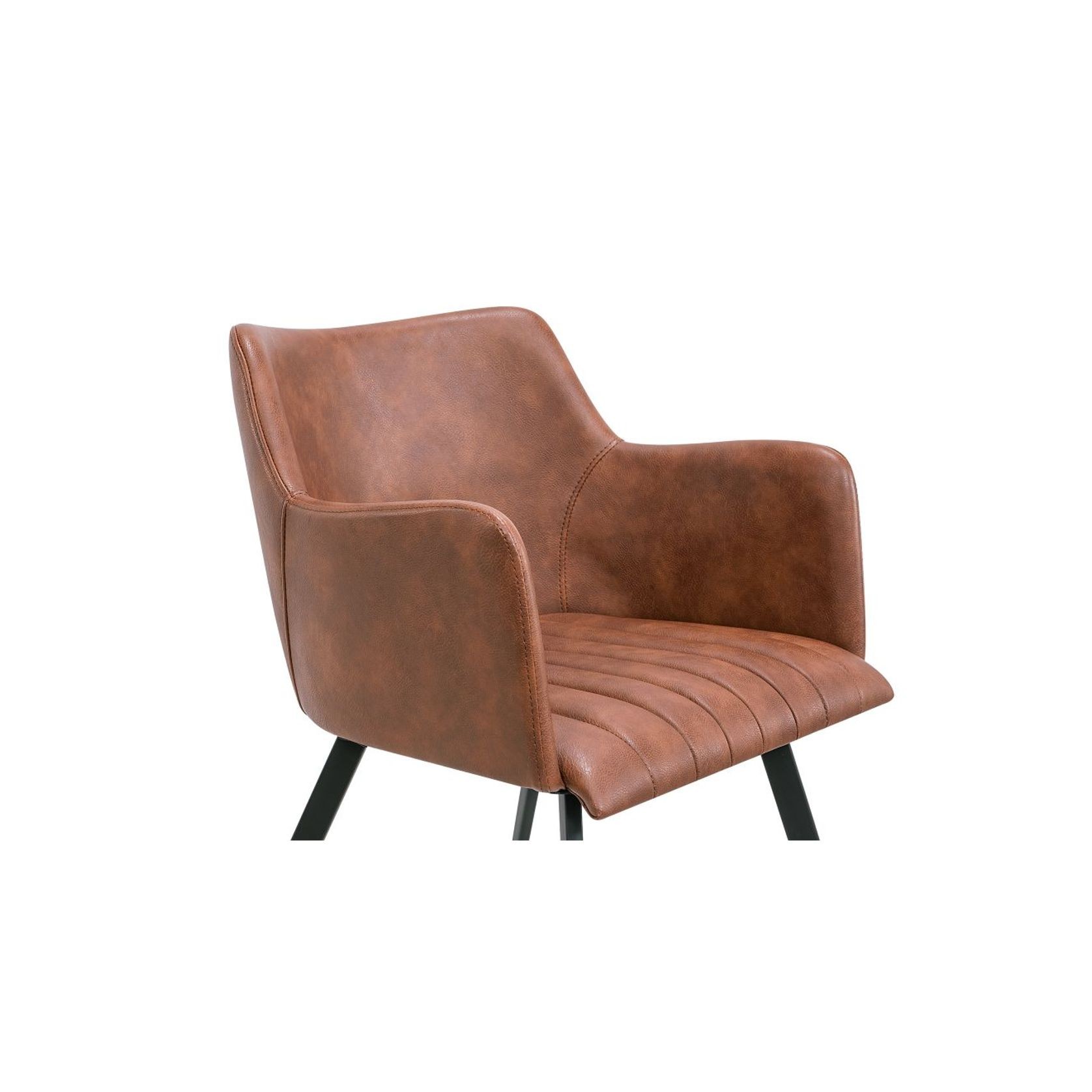 Andorra Arm Chair Vintage Tan Seat gallery detail image