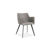 Andorra Arm Chair Vintage Grey Seat gallery detail image