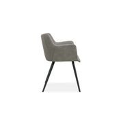 Andorra Arm Chair Vintage Grey Seat gallery detail image