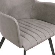 Andorra Arm Chair Vintage Grey Seat gallery detail image