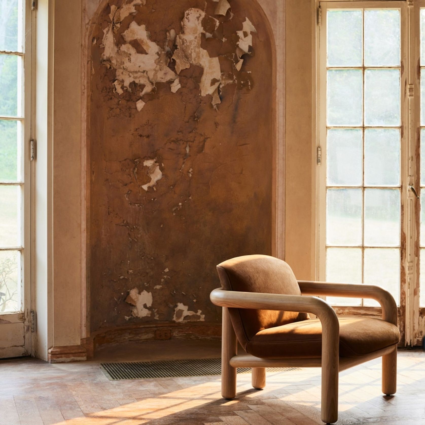 Benson Leather Chair gallery detail image