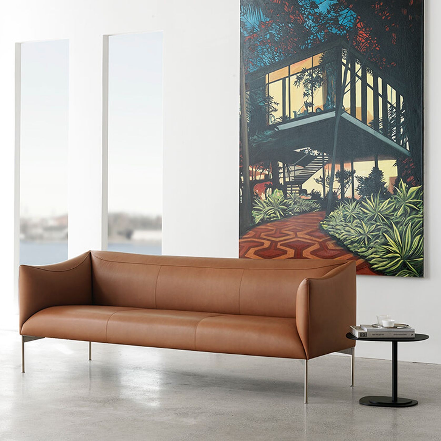 EJ485-3 "Bow" 3-Seater Sofa by Erik Jørgensen gallery detail image