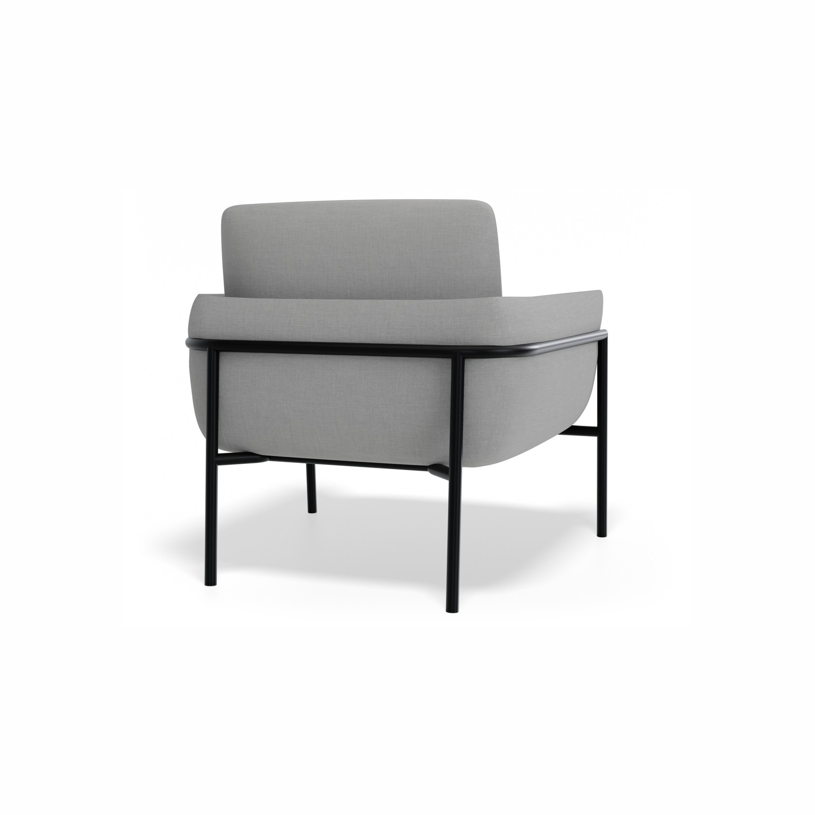 Charlie Single Seater Lounge Chair Cloud Grey gallery detail image