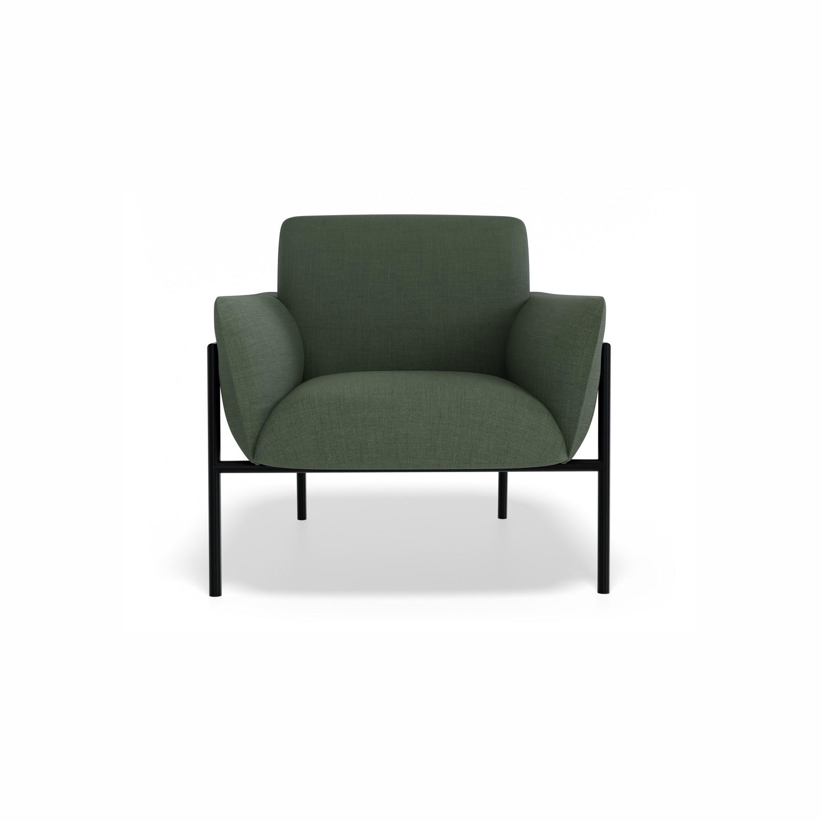 Charlie Single Seater Lounge Chair Kelp Green gallery detail image