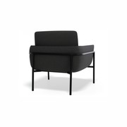 Charlie Single Seater Lounge Chair Storm Grey gallery detail image
