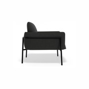 Charlie Single Seater Lounge Chair Storm Grey gallery detail image