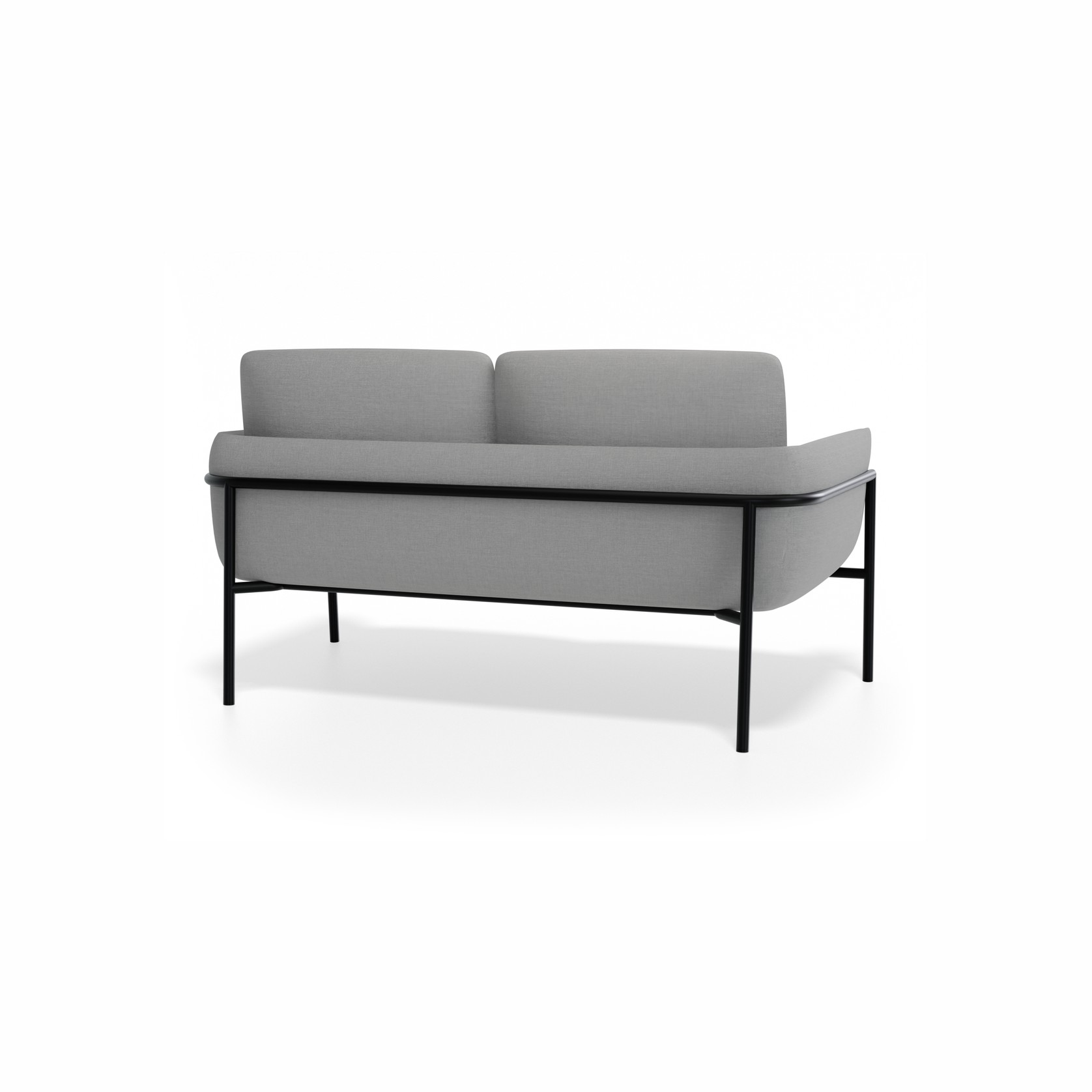 Charlie 2 Seater Cloud Grey gallery detail image