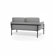 Charlie 2 Seater Cloud Grey gallery detail image