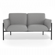 Charlie 2 Seater Cloud Grey gallery detail image
