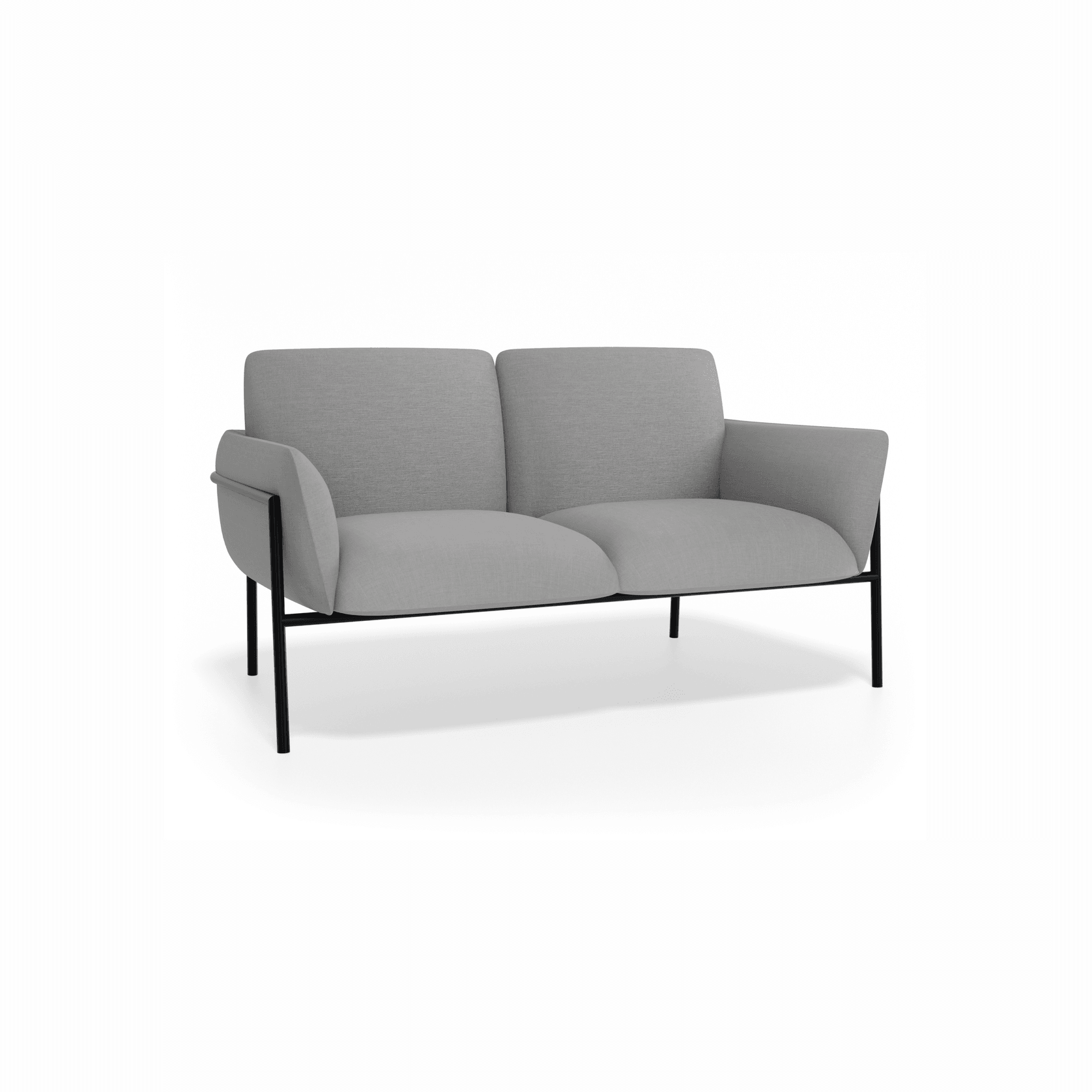 Charlie 2 Seater Cloud Grey gallery detail image