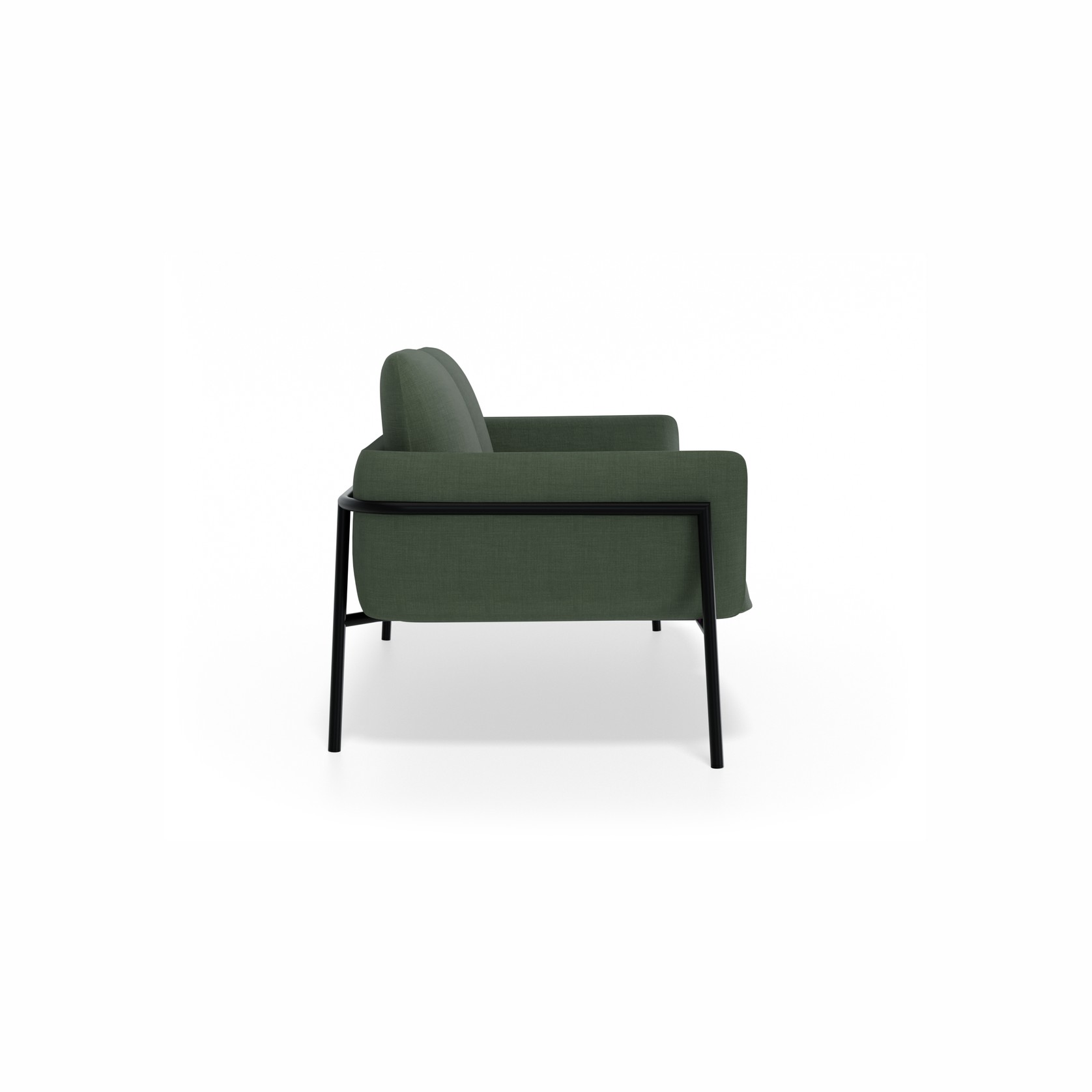 Charlie 2 Seater Kelp Green gallery detail image