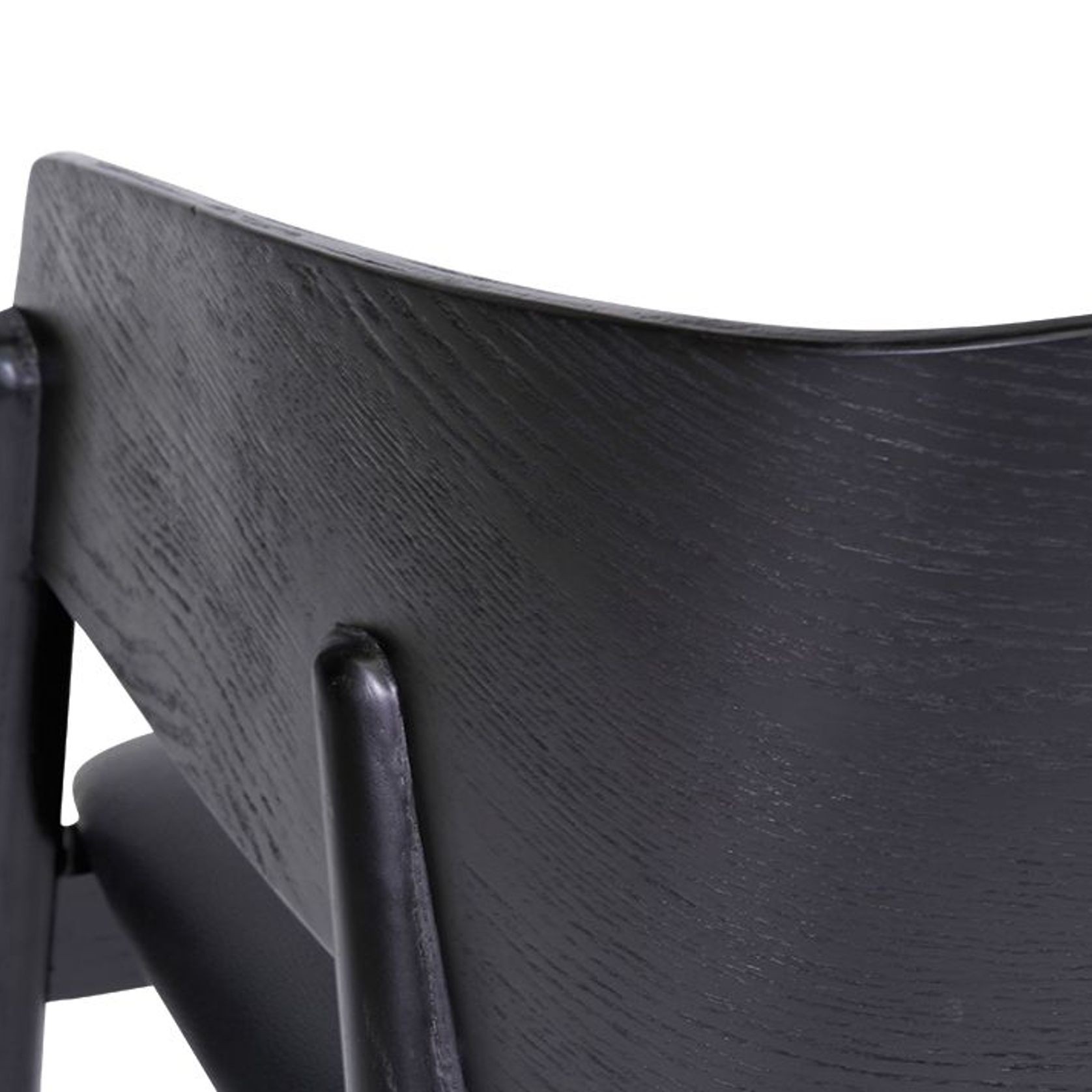 Sargood Arm Chair -  Black Pad gallery detail image