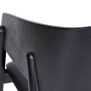 Sargood Arm Chair -  Black Pad gallery detail image