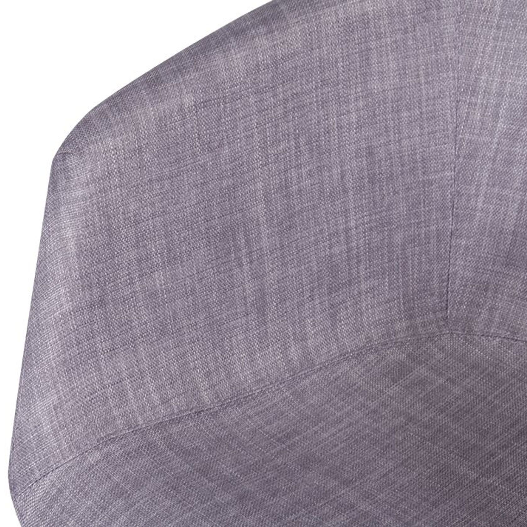 Lonsdale Arm Chair - Natural - Grey Fabric gallery detail image