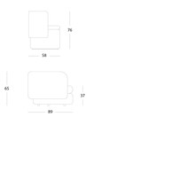 SCP Group armchair with fixed base gallery detail image