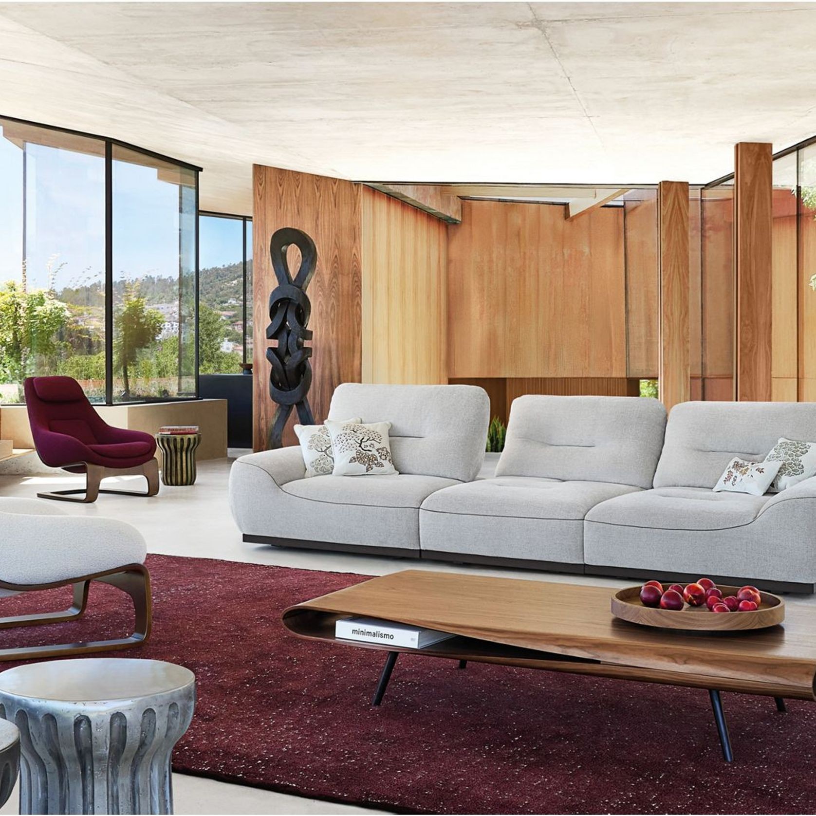 Escale Large 3-Seat Sofa – Double Depth gallery detail image